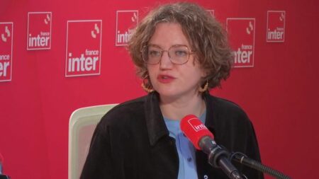 Européennes : face à "la gangrène" de l'extrême droite, "il est temps que l'Europe renoue avec son projet de paix", lance l'écologiste Marie Toussaint
          "Ce modèle des nationalismes fait reculer les droits humains, s'en prend au climat", dénonce la tête de liste des Ecologistes aux élections européennes, samedi 6 janvier sur France Inter.