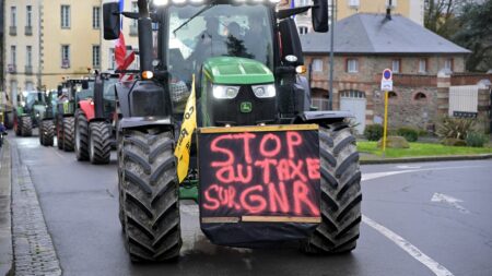 Colère des agriculteurs : le gouvernement prévoit des annonces sur le gazole non routier
          Gabriel Attal va faire, vendredi, des propositions concernant le GNR, ce carburant que les agriculteurs utilisent notamment dans leurs tracteurs et dont les taxes augmentent.