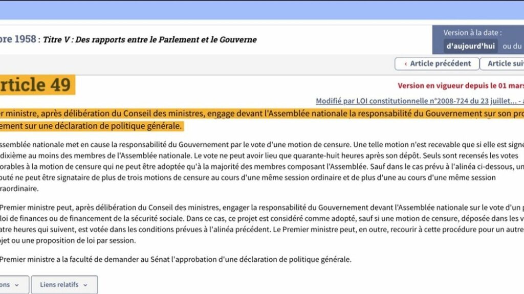 Vrai ou faux



  

  
  

      

  

  
    La France est-elle la seule démocratie à pouvoir se passer d’un vote de confiance ?
          Après la nomination de Gabriel Attal au poste de Premier ministre, mardi 9 janvier, l’éventualité d’un vote de confiance, réclamé par la gauche, refait surface.