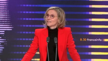 Malgré les rumeurs de remaniement, le gouvernement est "au travail", assure la ministre de la Transition énergétique
          Agnès Panier-Runacher assure qu'elle ira "jusqu'au bout tant que le président de la République [lui] en donnera les moyens".