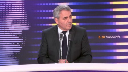Loi immigration : "Le Conseil constitutionnel ne doit pas être le bouc émissaire", réagit Xavier Bertrand
          Le président LR de la région Hauts-de France prend le contre-pied des ténors de son parti en n'accablant pas le Conseil constitutionnel après la censure de plus du tiers de la loi immigration. "On se fait balader par le gouvernement", dit-il.