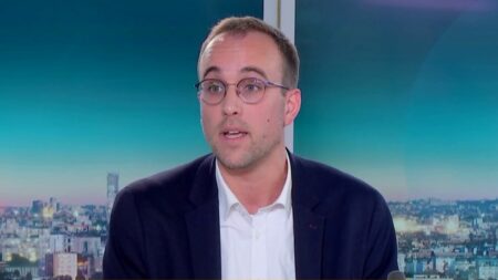 Projet de loi immigration largement censuré : la plupart des articles retoqués l'ont été de manière "procédurale", note un professeur de droit public
          De nombreuses mesures du projet de loi immigration ont été censurées par le Conseil constitutionnel, jeudi 25 janvier. Invité du 19/20 info, Thibaud Mulier, maître de conférences en droit public à l'université Paris Nanterre, revient sur les mesures retoquées.