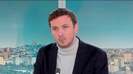 Remaniement : Emmanuel Macron gouverne avec "une équipe de collaborateurs et quelques poids lourds de la droite", regrette le député EELV Aurélien Taché
          Invité du 12/13 info, vendredi 12 janvier, le député Europe Écologie-Les Verts (EELV) du Val-d'Oise Aurélien Taché revient sur le nouveau gouvernement de Gabriel Attal, dont les premiers noms ont été dévoilés la veille.