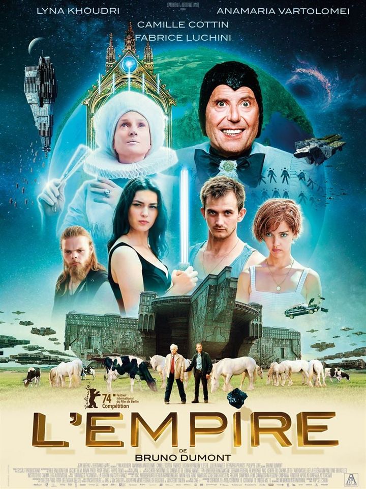 L'affiche de "L'Empire" de Bruno Dumont (2024). (ARP SELECTION)