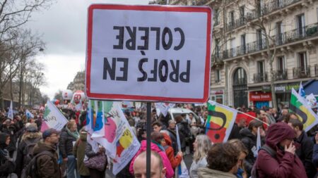 "Ça ne fonctionne pas, c'est très stigmatisant" : pourquoi les groupes de niveau prévus dans le "choc des savoirs" cristallisent les tensions avec les enseignants
          Après une mobilisation le 1er février, des enseignants sont de nouveaux dans la rue pour notamment l'amélioration de leurs conditions de travail et leurs salaires mais aussi contre les groupes de niveau prévus au collège.