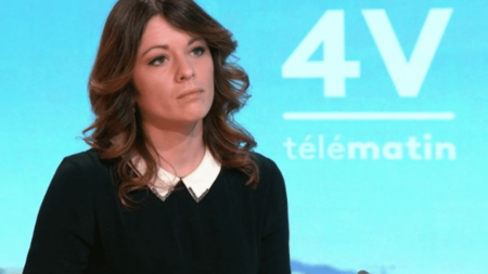 Maud Bregeon suggère aux élus LFI de rester chez eux lors de l’hommage aux victimes du Hamas Hommage aux victimes du Hamas : les élus LFI "feraient mieux de rester chez eux", estime Maud Bregeon, porte-parole des députés Renaissance
Maud Bregeon, porte-parole des députés Renaissance et députée des Hauts-de-Seine, était l'invitée des "4 Vérités" sur France 2, lundi 5 février.