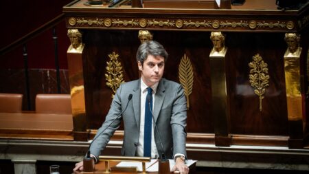 Motion de censure contre Gabriel Attal rejetée par les députés, 124 voix sur 289 nécessaires Les députés rejettent la motion de censure déposée par la gauche contre le gouvernement de Gabriel Attal
La motion n'a recueilli que 124 voix, loin des 289 nécessaires pour faire chuter le gouvernement.