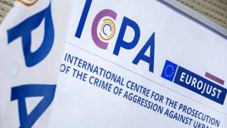 Guerre en Ukraine : ces magistrats qui collectent des preuves du "crime d'agression" de la Russie en vue d'un procès international
          La Cour pénale internationale, qui a déjà émis un mandat d'arrêt contre Vladimir Poutine, collecte des milliers de preuves depuis le début de la guerre en Ukraine, pour pouvoir instruire un jour un grand procès sur ce conflit.