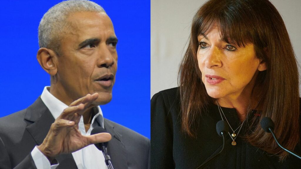 Paris 2024 : Anne Hidalgo a rencontré Barack Obama, en visite à Paris vendredi
          La maire de Paris et l'ancien président américain ont notamment évoqué les Jeux olympiques et paralympiques, qui se tiendront cet été dans la capitale française.