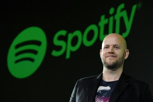 Le service suédois de streaming musical Spotify, dont le PDG Daniel Ek est visible ici, a vu ses actions chuter après une mise à jour trimestrielle décevante.