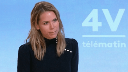 Violences conjugales : "Je suis assez contre l'automaticité des peines", indique l'avocate Tiphaine Auzière, auteure d'"Assises"
          Tiphaine Auzière, avocate et romancière, était l'invitée des "4 Vérités" sur France 2, mercredi 20 mars.