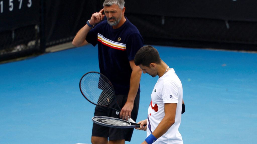 Djokovic se prépare pour Roland Garros sans son "ami" Ivanisevic