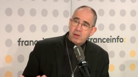 Evêque de Nanterre critique le traitement des ‘non-productifs’ dans la Start-up Nation Fin de vie : l'évêque de Nanterre a "l'impression que dans la start-up nation, les personnes non-productives n'ont pas le droit de cité"
Invité, lundi, sur France Inter, l'évêque de Nanterre réagit aux annonces d'Emmanuel Macron sur un projet de loi pour une "aide à mourir".