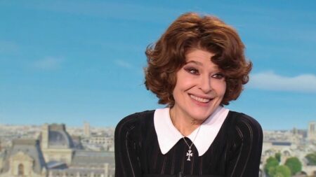 Cinéma : dans "Les Rois de la piste", Fanny Ardant incarne une femme "très liée à sa famille"
          Dans la comédie "Les Rois de la piste", Fanny Ardant incarne une mère de famille qui dirige ses fils escrocs. Invitée du 13 Heures, mardi 12 mars, elle explique comment elle a choisi ce rôle.