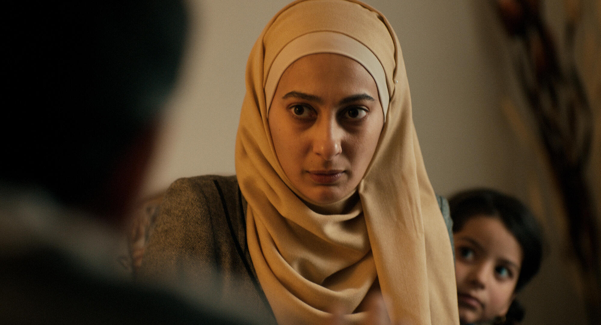 Mouna Hawa incarne Nawal dans "Inchallah un garçon"un film du réalisateur jordanien Amjad Al Rasheed projeté à la Semaine de la Critique du Festival de Cannes, 2023
