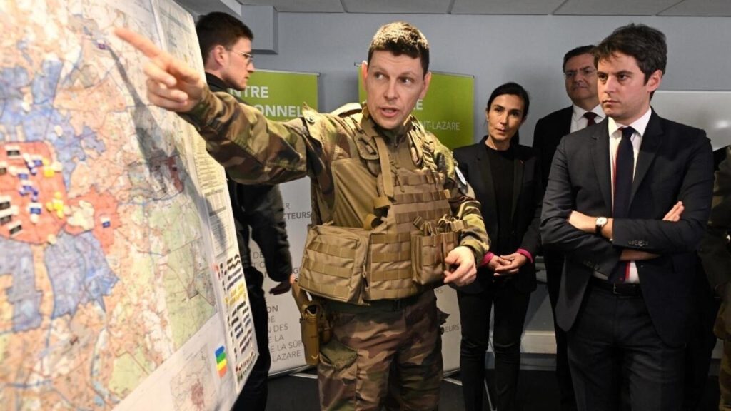 La France déploie 4 000 soldats supplémentaires face aux craintes sécuritaires à l’approche des Jeux olympiques