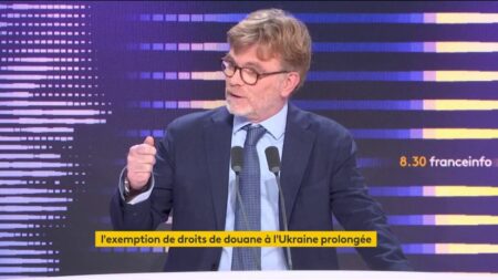 Accord de libre-échange avec le Canada : Marc Fesneau déplore qu'on "instrumentalise" le Ceta, avant un vote crucial au Sénat
          Le Ceta est "favorable globalement aux exportations françaises et européennes", défend le ministre de l'Agriculture.