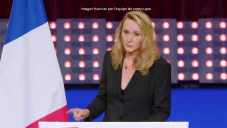 Marion Maréchal lance campagne du parti Reconquête! pour les Élections européennes à Paris Élections européennes : coup d'envoi de la campagne du parti Reconquête!
Marion Maréchal (Reconquête!) a lancé sa campagne pour les élections européennes à Paris, dimanche 10 mars. À la peine dans les sondages, elle compte "défendre l'Europe contre l'islamisation".