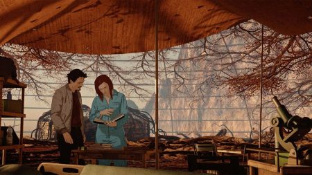 "Sky Dome 2123" : amour et écologie au cœur d'un film d'animation post-apocalyptique
          En compétition lors de la dernière édition du Festival d'Annecy et de la Berlinale, "Sky Dome 2123" fait le portrait d'une société née au lendemain de la crise écologique. Un récit d'aventure entre règne de l'homme et ode au vivant.