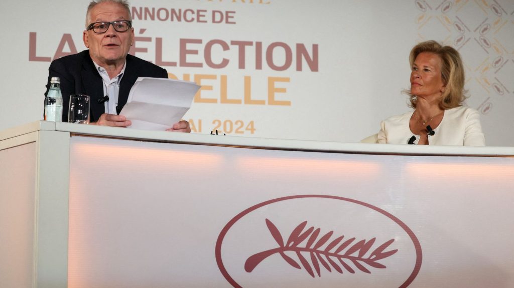 Festival de Cannes : Francis Ford Coppola, Jacques Audiard, Andrea Arnold, Gilles Lellouche... Découvrez la sélection des films en compétition
          La sélection officielle de la 77e édition du festival a été présentée jeudi matin en conférence de presse à Paris.