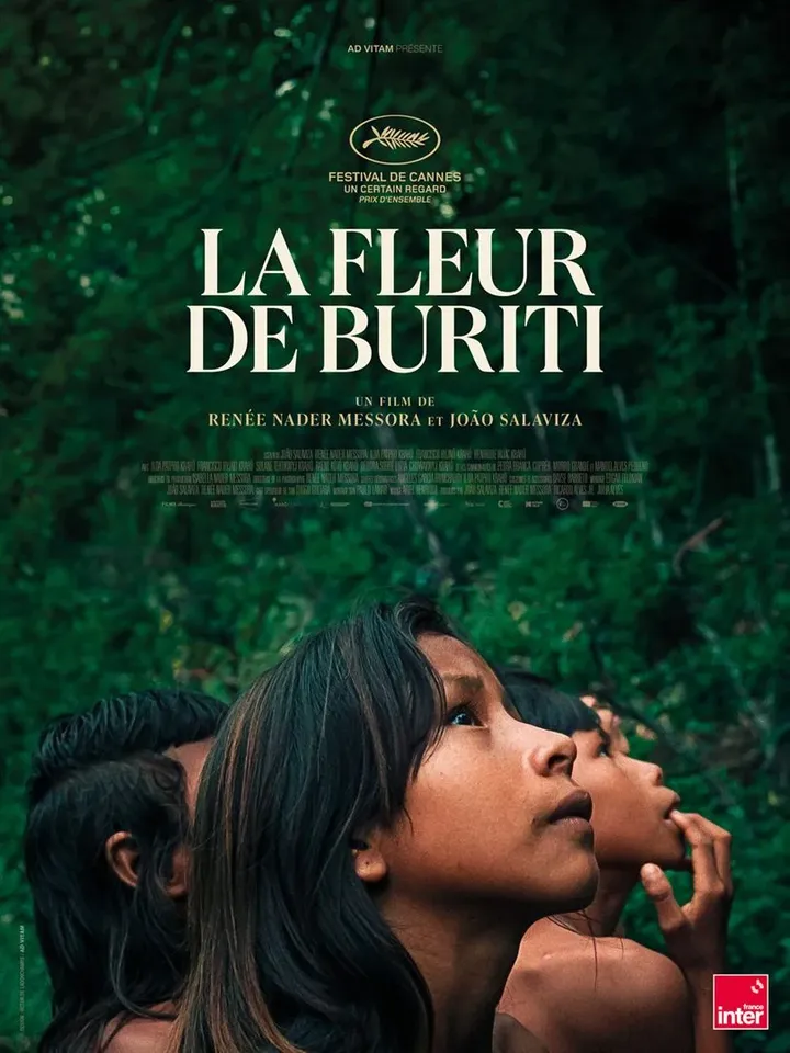 L'affiche de "La Fleur de Bureti" de João Salaviza et Renée Nader Messora (2024). (AD VITAM)