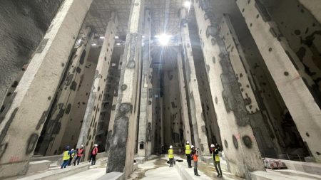 Ouverture d'un immense bassin pluvial sur la Seine à l'approche des JO de Paris Ouverture d'un immense bassin pluvial sur la Seine à l'approche des JO de Paris