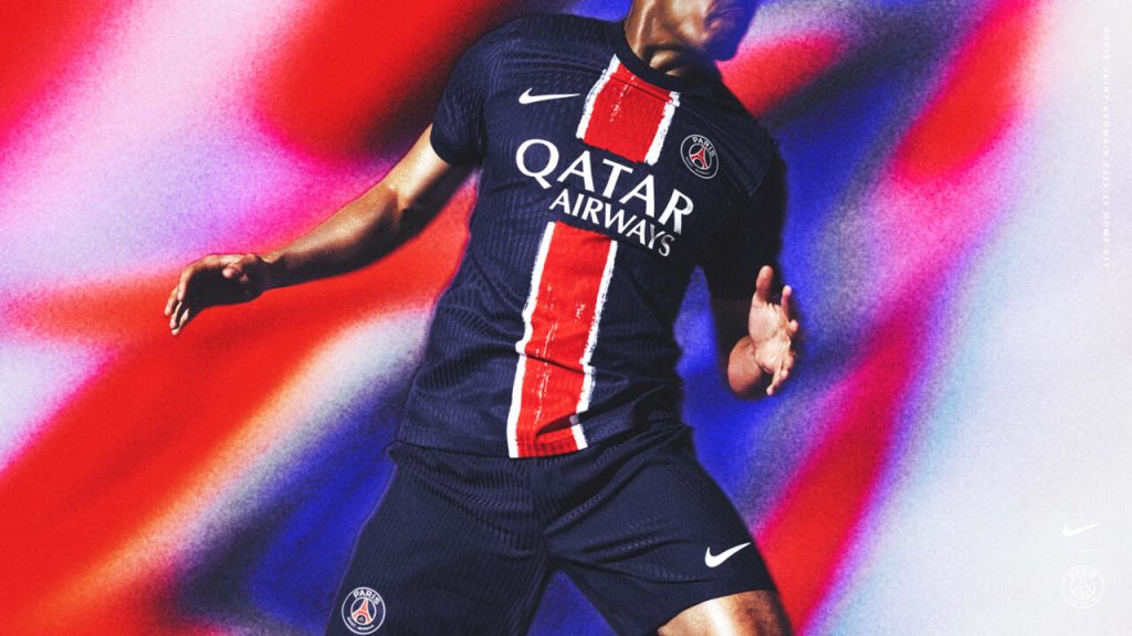 Un nouveau kit illumine les malheurs du PSG en Ligue des champions et les adieux de Mbappé