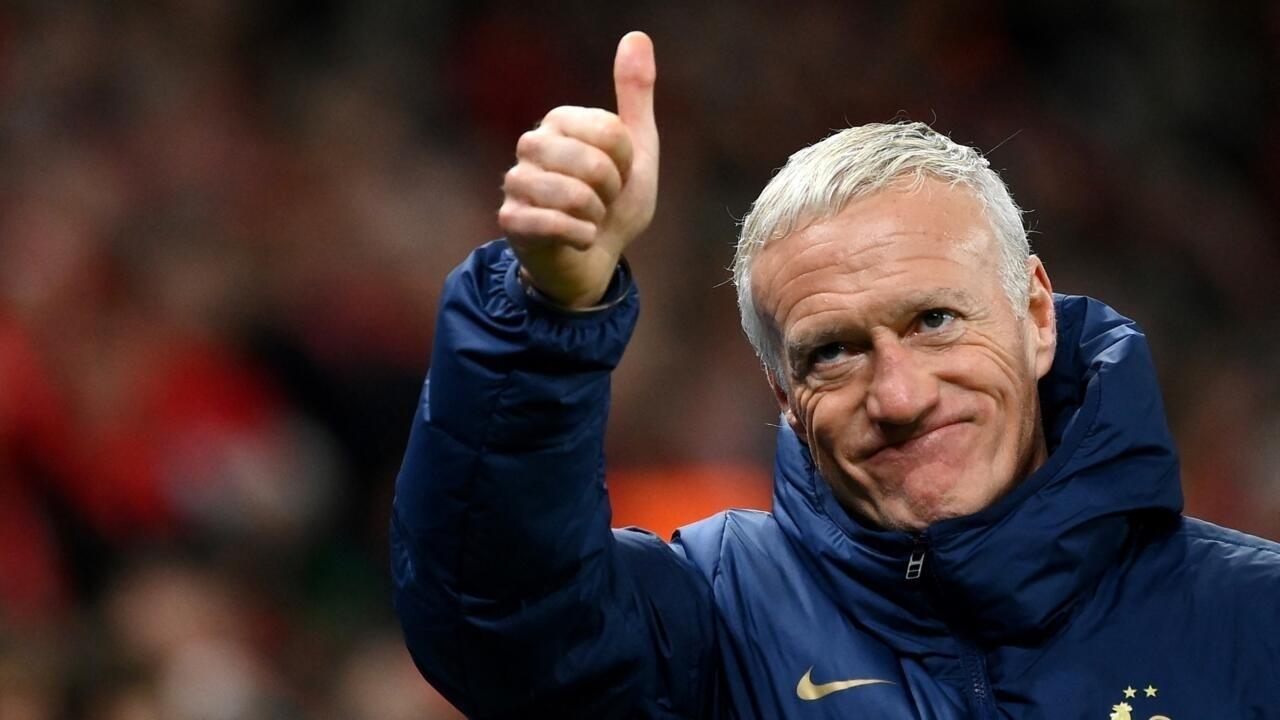 L'entraîneur de la France Didier Deschamps.