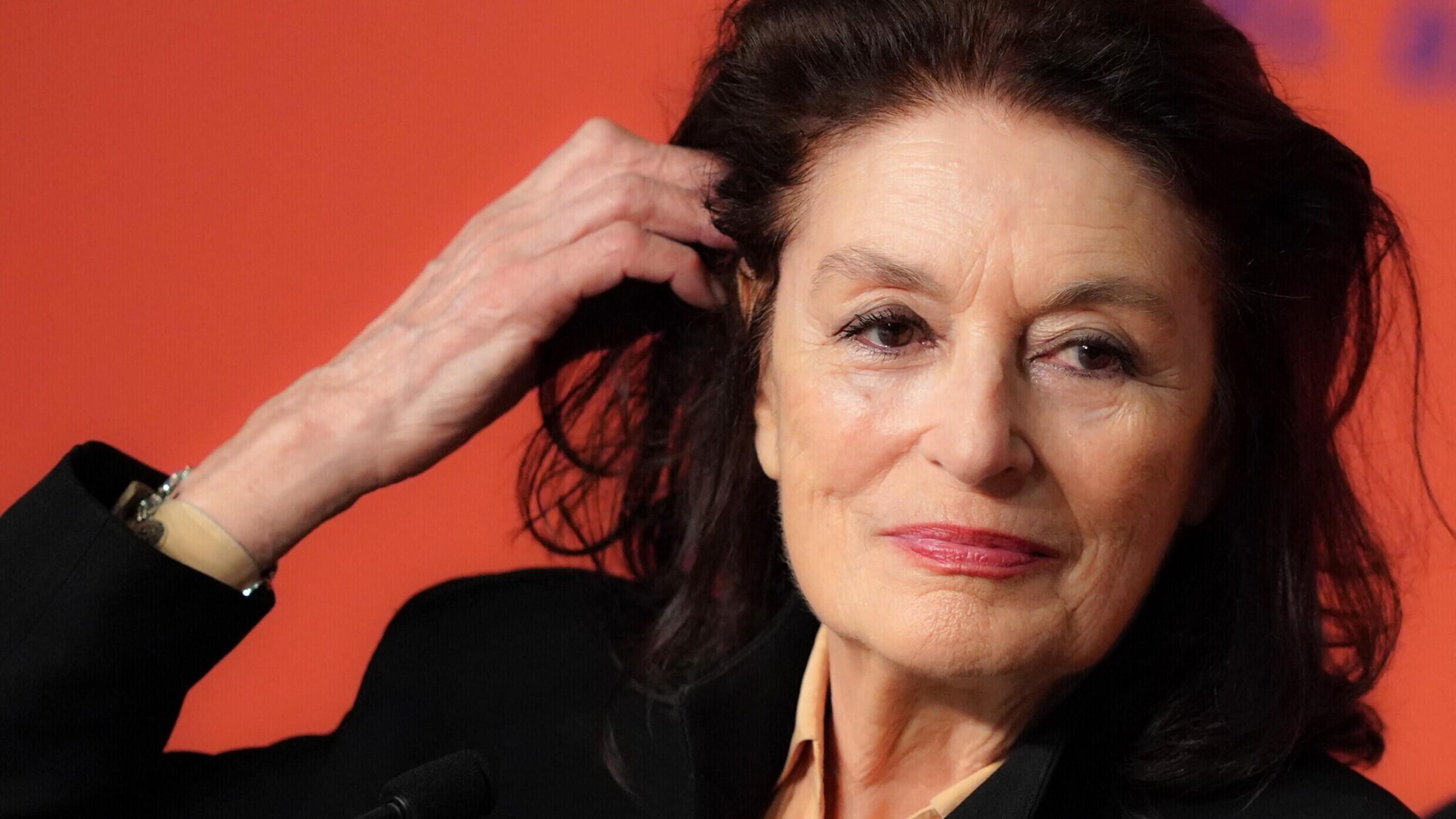 L'actrice française Anouk Aimée au Festival de Cannes 2019.