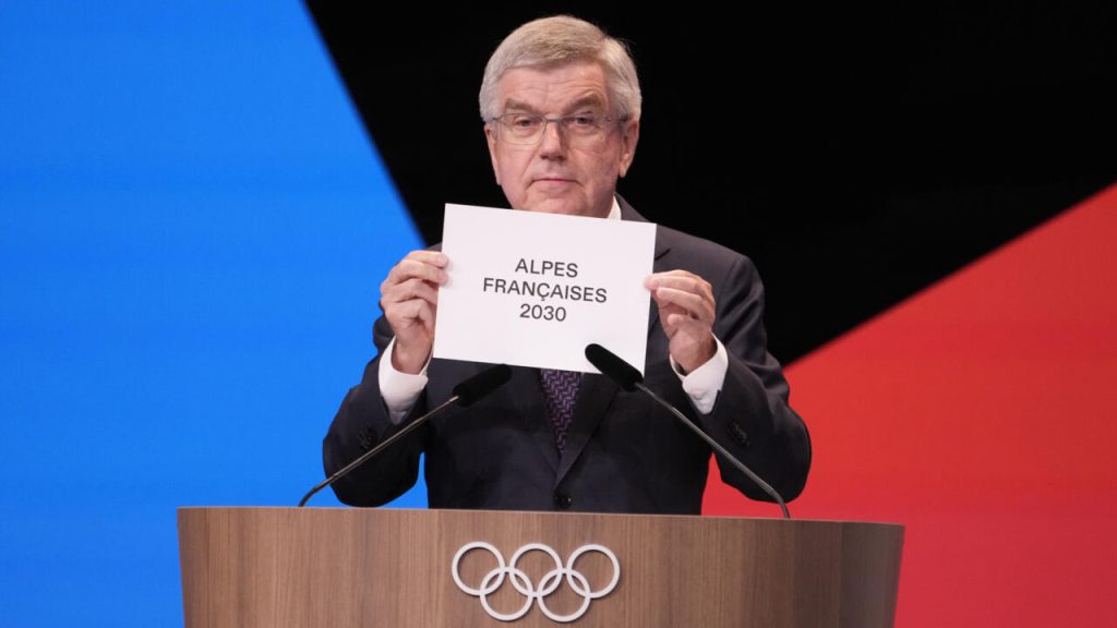 La France reçoit une autorisation conditionnelle pour accueillir les Jeux olympiques d'hiver de 2030