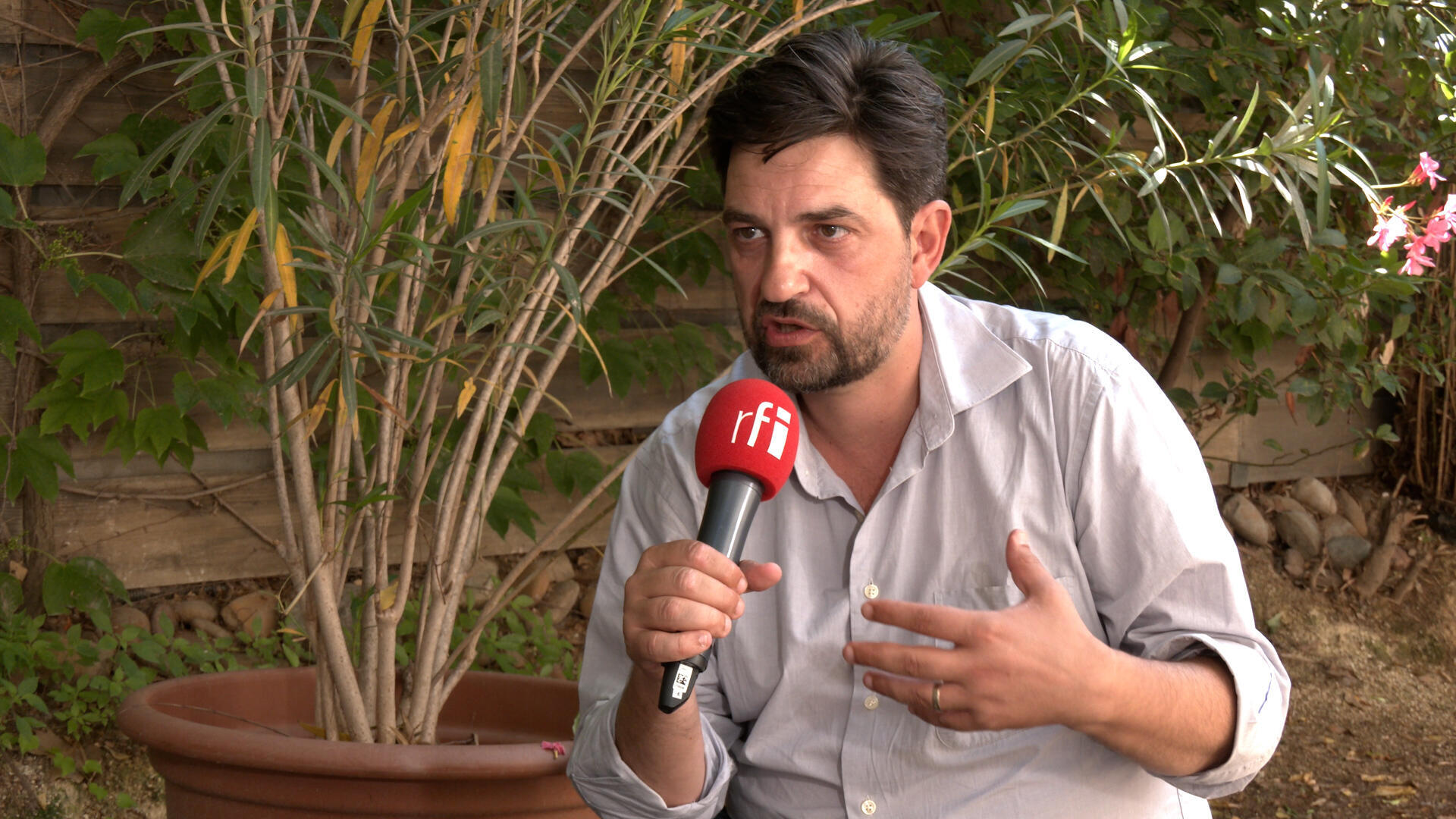 Tiago Rodrigues, directeur du Festival de Théâtre d'Avignon, s'exprimant sur RFI le 4 juillet 2023