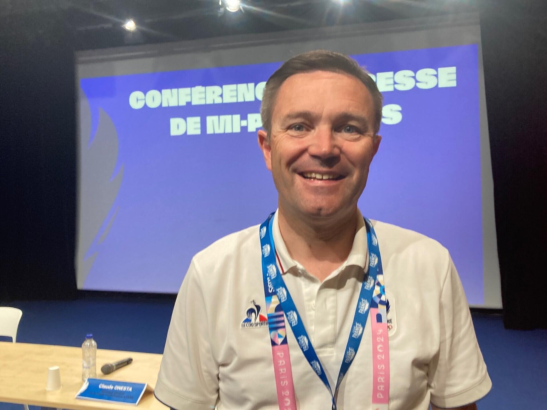 David Lappartient, président du Comité national olympique français, a salué les performances des athlètes français lors de la première semaine des Jeux olympiques de Paris.
