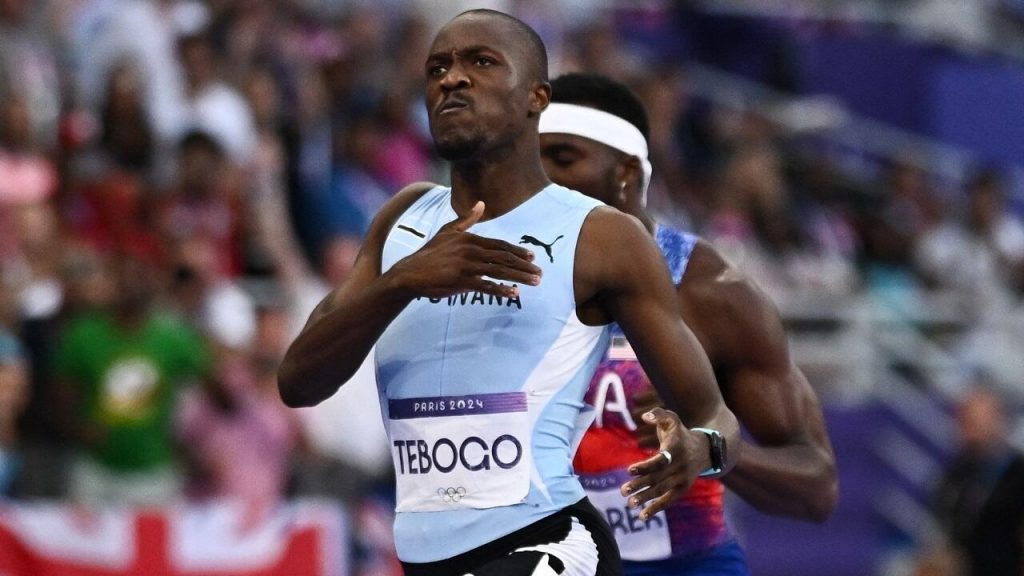 Tebogo entre dans la légende en devenant le premier Africain à remporter le titre olympique du 200 m
