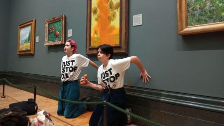 Royaume-Uni : deux militantes écologistes condamnées à des peines de prison pour un jet de soupe sur "Les Tournesols" de Van Gogh