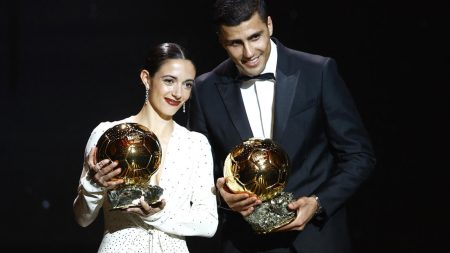 Rodri et Bonmati remportent le Ballon d'Or masculin et féminin alors que Madrid snobait le gala parisien