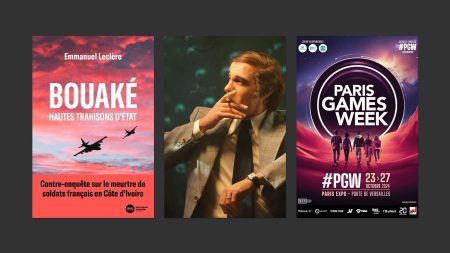 :
    le dernier publié



  

    
      
    
    
    Emmanuel Leclère pour son livre "Bouaké : haute trahison d'Etat", les biopics au cinéma et la Paris Games Week

          Dans "Tout Public" du mercredi 23 octobre 2024, Emmanuel Leclère pour son livre "Bouaké : hautes trahisons d’Etat", Adrien Gombeaud sur l'essor des biopics, et l'état actuel du secteur du jeu vidéo à l'occasion de la Paris Games Week avec l'économiste Julien Pillot.
    
    
          Diffusé le 24/10