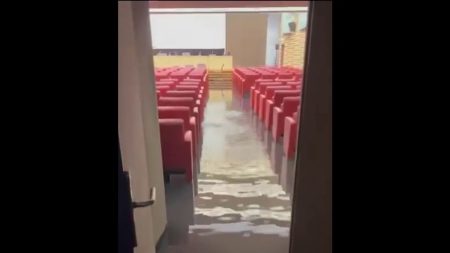 Kirk cause inondations à l’Assemblée nationale Dépression Kirk : l'Assemblée nationale inondée