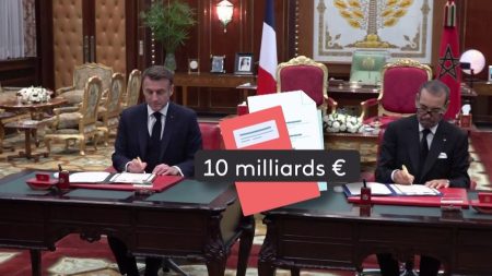 Macron au Maroc : 10 milliards d’euros de contrats et projets à venir Visite d'Emmanuel Macron au Maroc : 10 milliards d’euros de contrats et plusieurs projets en vue