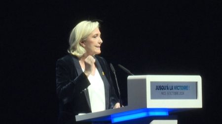Marine Le Pen lance une « campagne permanente » pour le Rassemblement national Rassemblement national : Marine Le Pen lance "une campagne permanente"