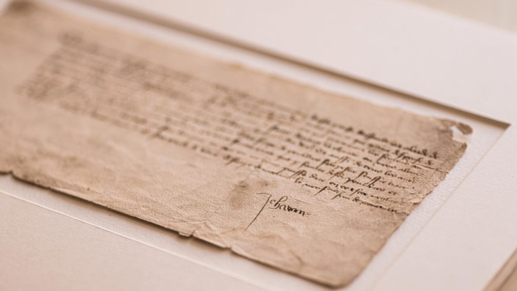 La lettre « inestimable » de Jeanne d’Arc exposée à la British Library