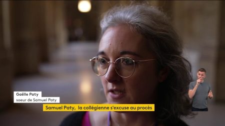 :
    Vidéo




  

    
      
    
  
  "Elle n'est pas là pour que la vérité soit faite" : la sœur de Samuel Paty "balaie" les excuses de la collégienne qui avait menti et accusé le professeur