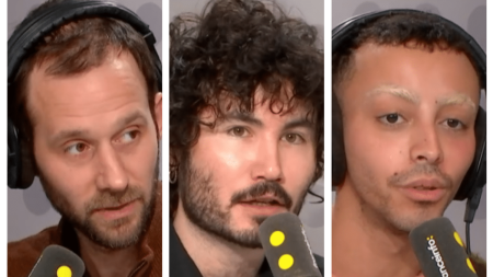 :
    le dernier publié



  

    
      
    
    
    Entre comédie naturaliste et film queer et pop : la France d'aujourd'hui au cinéma

          Dans Tout Public du mardi 26 novembre 2024, Benjamin Lavernhe pour "En fanfare" et Alexis Langlois et Bilal Hassani pour "Les Reines du drame".
    
    
          Diffusé le 26/11