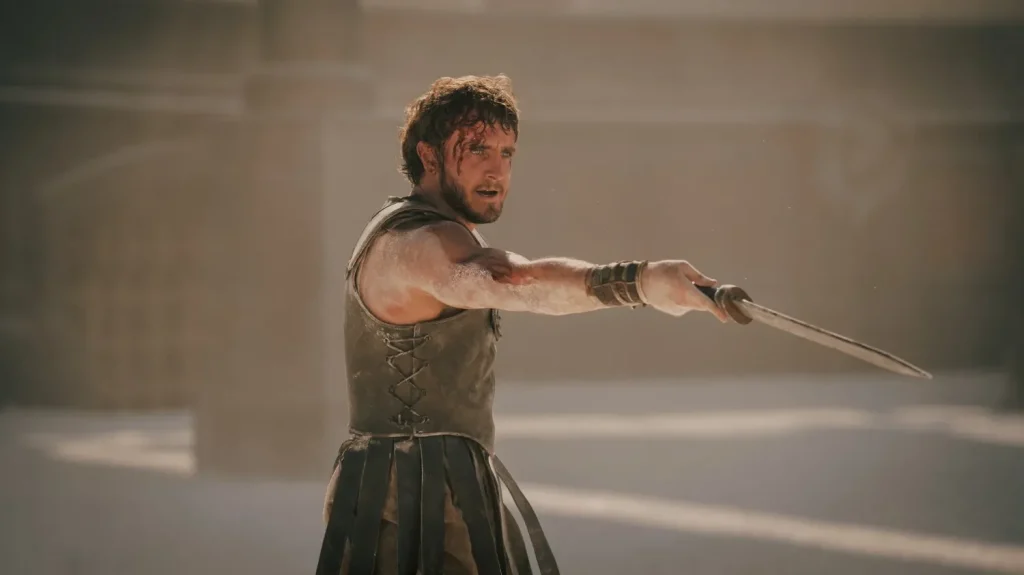 "Gladiator II" de Ridley Scott détrône "L'amour ouf" au box-office français dès sa première semaine d'exploitation