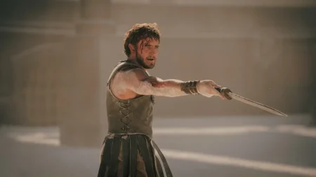 "Gladiator II" de Ridley Scott détrône "L'amour ouf" au box-office français dès sa première semaine d'exploitation