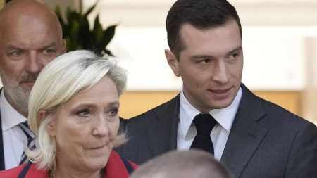 Procès du RN : "Je ne suis pas inquiet parce que Marine Le Pen est totalement innocente dans cette affaire", assure le président du parti, Jordan Bardella