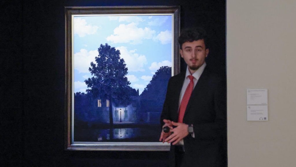 Un tableau de Magritte établit un record surréaliste aux enchères pour près de 15 millions d'euros