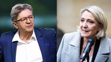 Bayrou : RN et LFI exclus, mais prêts à relancer leur campagne pour une présidentielle anticipée Exclus des consultations avec François Bayrou, le RN et LFI assurent se préparer à repartir en campagne
Emmanuel Macron écarte totalement la possibilité de démissionner, mais les insoumis et le Rassemblement national rêvent de le faire partir et de précipiter une présidentielle dans les prochains mois.