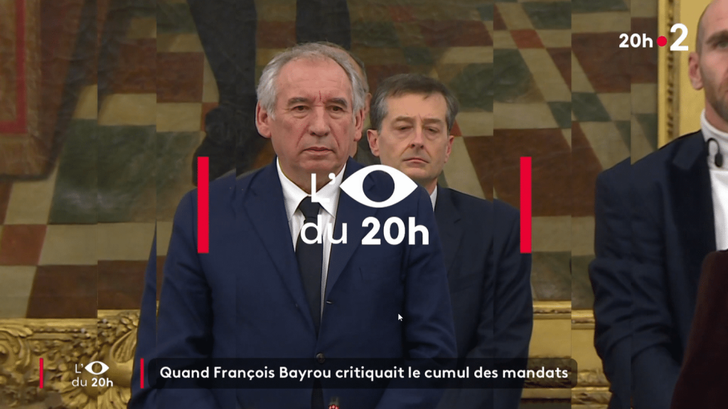 Quand François Bayrou critiquait le cumul des mandats