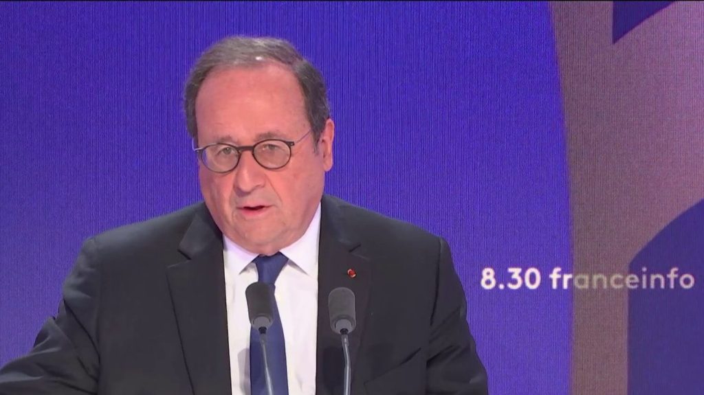 Gouvernement Bayrou : François Hollande réaffirme qu'il n'y aura pas de participation des socialistes à "cette majorité très étroite"