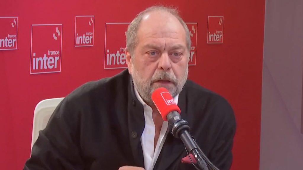 Marine Le Pen se prépare une présidentielle anticipée "parce qu'elle craint un verdict d'inéligibilité" dans son procès, estime Éric Dupond-Moretti